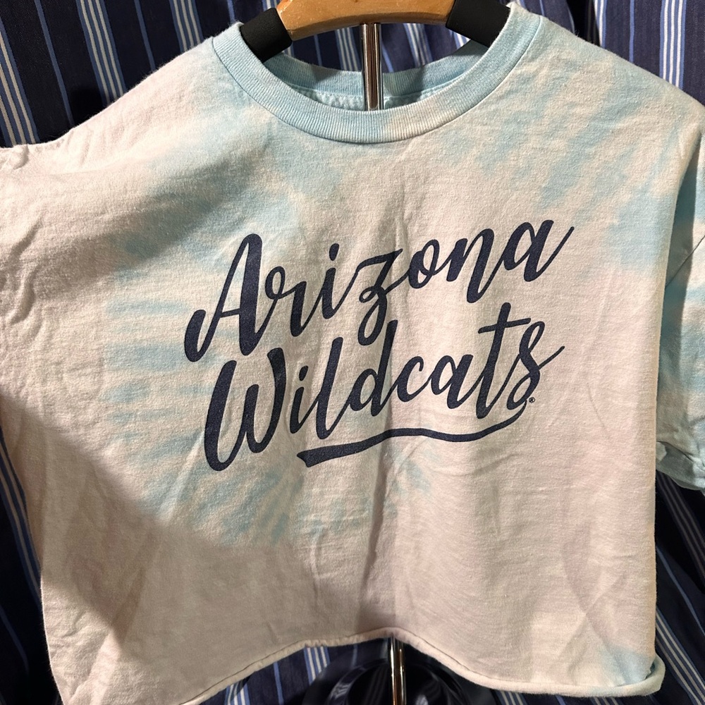 Blue 84 Arizona Wildcats Women's Crop Top - Light Blue
